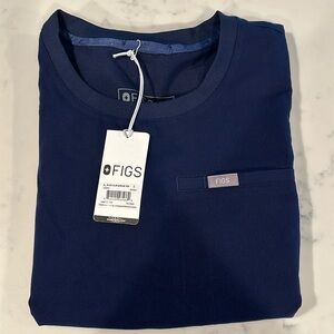 Figs Eliza Slim Scrub Top Size Small, New with Tags